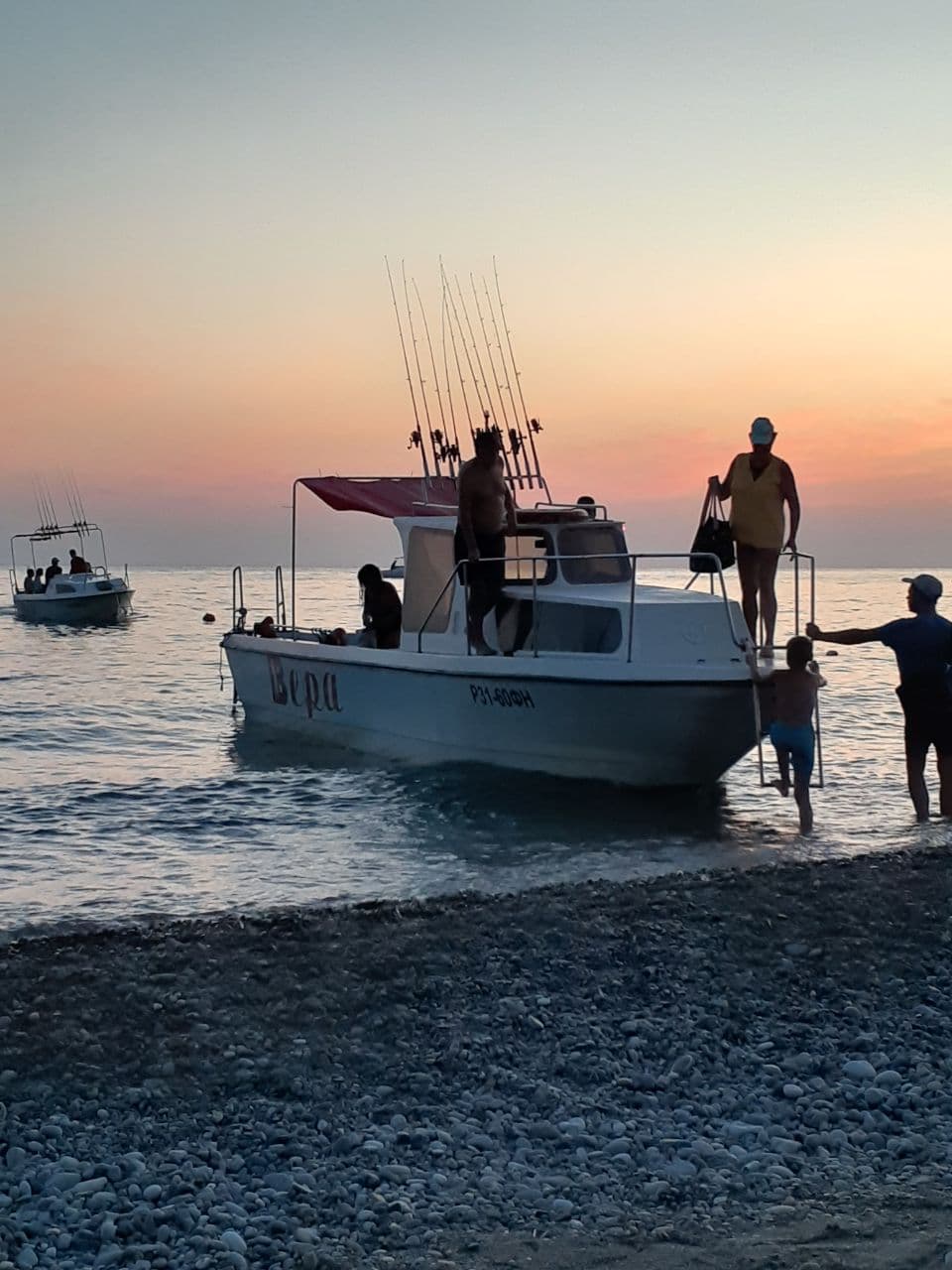 Рыбалка на катере